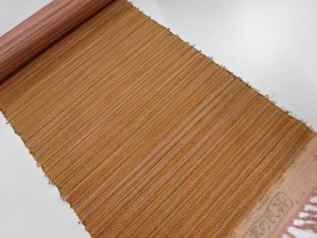 JAPANESE KIMONO / ANTIQUE BOLT FOR KIMONO / SILK / TSUMUGI